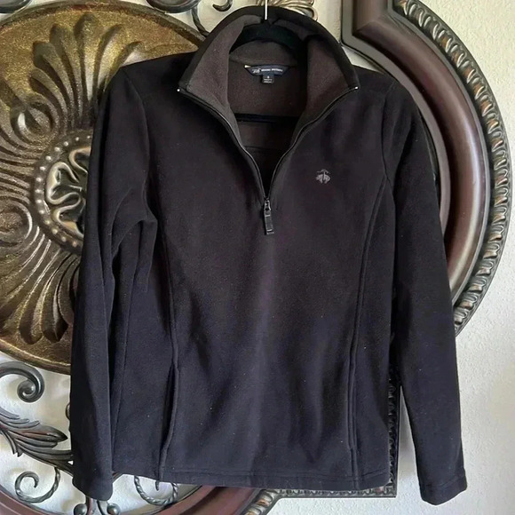 Brooks Brothers 346 Unisex Black Fleece Small - Picture 4 of 12